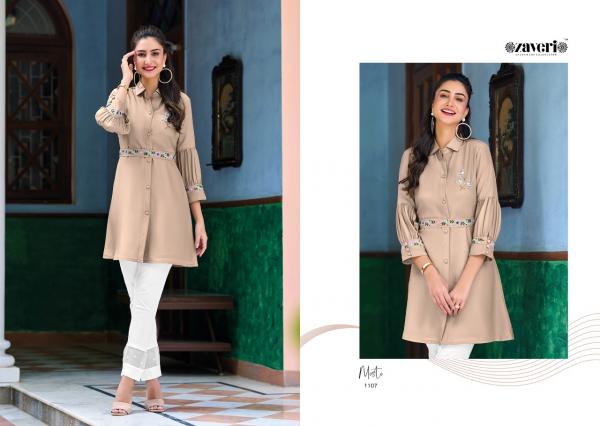 Zaveri Misti New Stylish Top With Bottom Collection